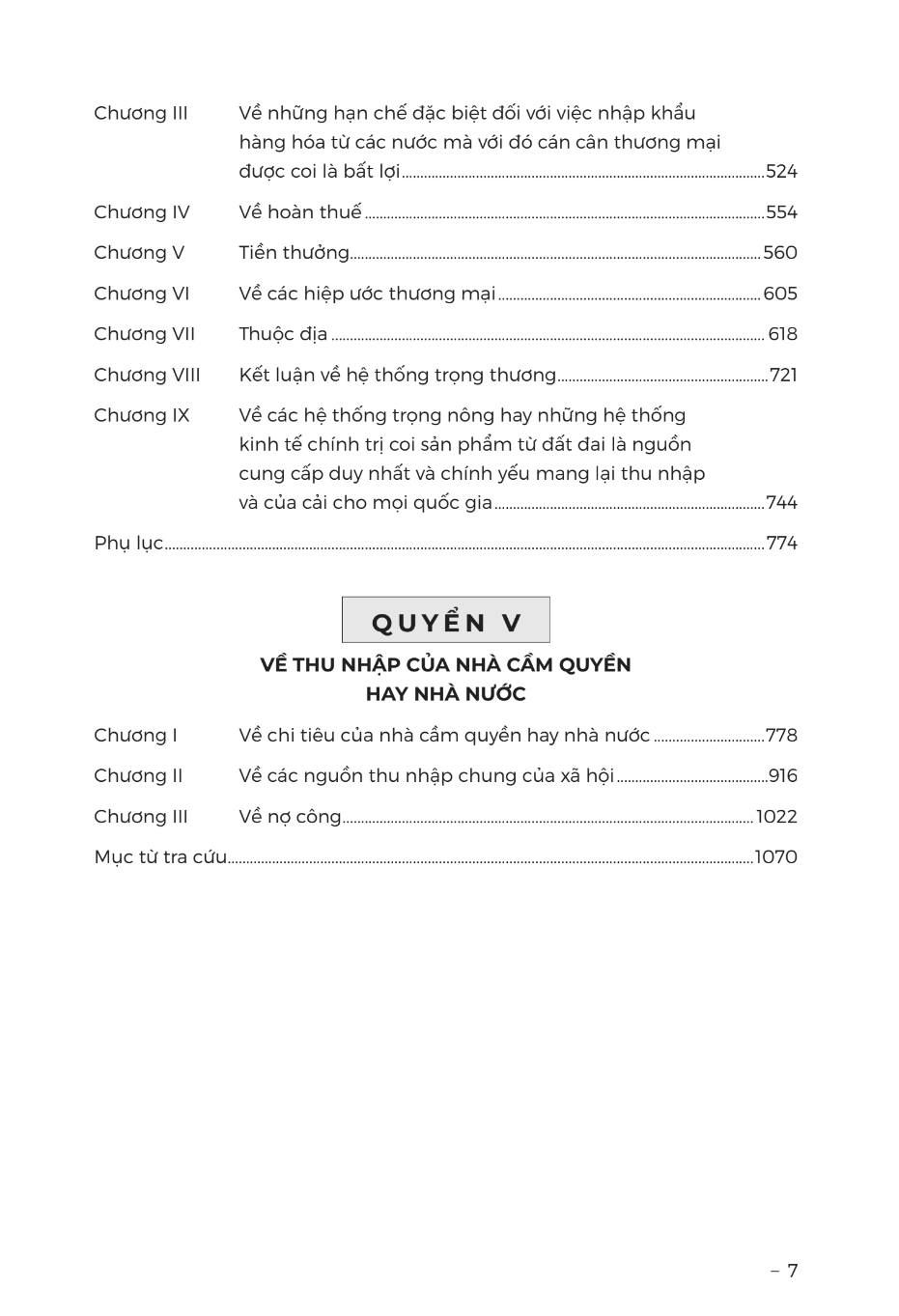 Sự thịnh vượng của các quốc gia (The wealth of Nations) - Ảnh 5